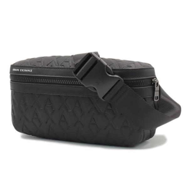 ARMANI EXCHANGE アルマーニ エクスチェンジ A/X メンズボディバッグ XM000844 AF12133 ブラック 定番人気商品