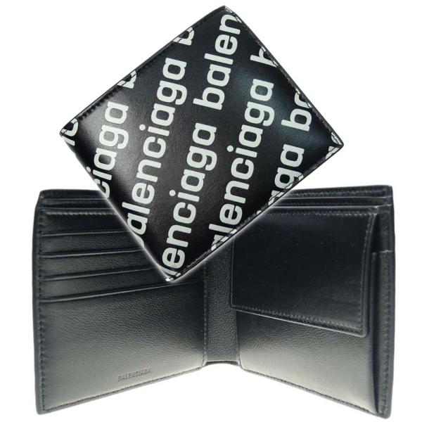 BALENCIAGA バレンシアガ メンズ二つ折り財布（小銭入れ付き 
