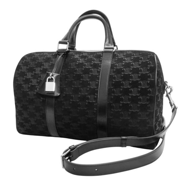 CELINE セリーヌ メンズボストンバッグ 118553GEJ ブラック未使用 CELINE（セリーヌ） メンズボストンバッグ 118553GEJ ブラック : TRE