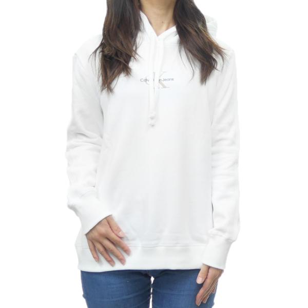 旧作お買い得セール！   JEANS カルバンクラインジーンズ パーカー レディース プルオーバー J223536 ホワイト Calvin Klein Jeans（カルバンクラインジーンズ） レディースプル
