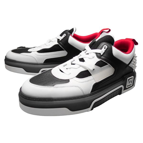 旧作お買い得セール！ CHRISTIAN LOUBOUTIN クリスチャン ルブタン メンズ スニーカー 靴 シューズ ローカット 3240020 / ASTROLOUBI ブラック×ホワイト tre-style_cl24fw115