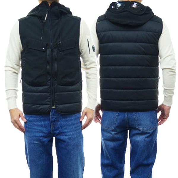 (新品) CPカンパニー （ シーピーカンパニー ）ダウン ベスト ブラック C.P. COMPANY C.P.COMPANY シーピーカンパニー ベスト GD SHELL