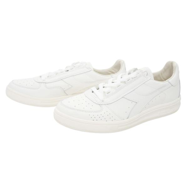 DIADORA HERITAGE ディアドラ ヘリテージ メンズ ローカット スニーカー 181586 01 / B.ELITE ’84 ITALIA  ホワイト レザー 大人 爆買