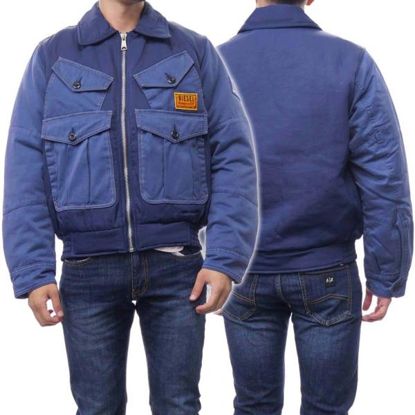 DIESELディーゼル アウター 中古・古着通販】DIESEL (ディーゼル) AZUMA RACING STRIPE