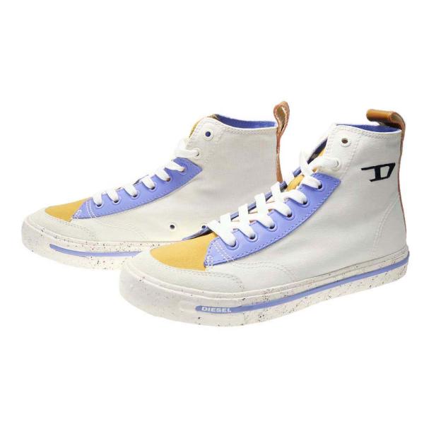 旧作お買い得セール！ DIESEL ディーゼル スニーカー レディース シューズ 靴 ハイカット Y02880 PS438 / S-STHOS MID W ホワイト DIESEL（ディーゼル） レディースハイカットスニーカー Y02880 PS438