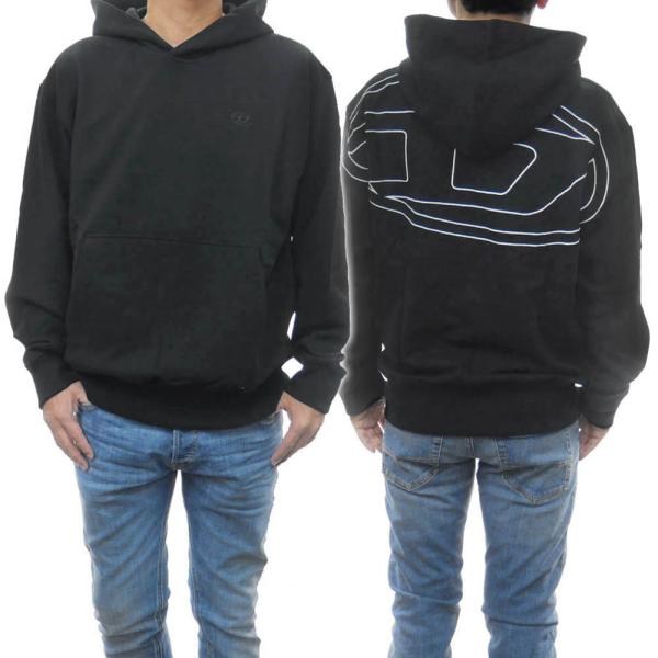 DIESEL ディーゼル メンズプルオーバーパーカー A11304 0GYCJ / S-MACS 