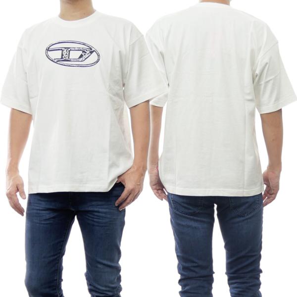 一枚で決まる☆【DIESEL】T-Norm-T9 クルーネック Tシャツ メンズ Tシャツ T-NORM-T9（Tシャツ/カットソー）｜DIESEL
