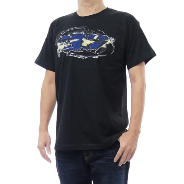 DIESEL｜T-Ballet-D Dロゴリブカットソー　ブラック　美品 DIESEL｜T-Ballet-D Dロゴリブカットソー ブラック 美品 T