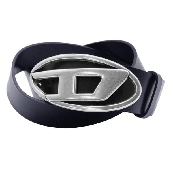 DIESEL レザーベルト DIESEL ディーゼル メンズ レディースレザーベルト X08516 PR666