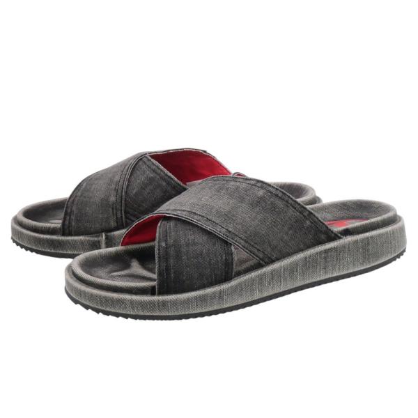 Diesel ダークグレー サボサンダル DIESEL ディーゼル メンズシャワーサンダル Y03612 P0320 / SA