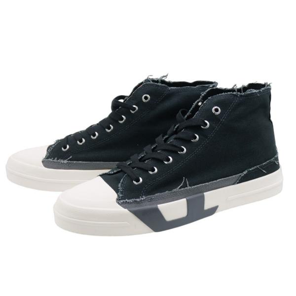 DIESEL（ディーゼル） メンズハイカットスニーカー Y03505 PR012 / S-D