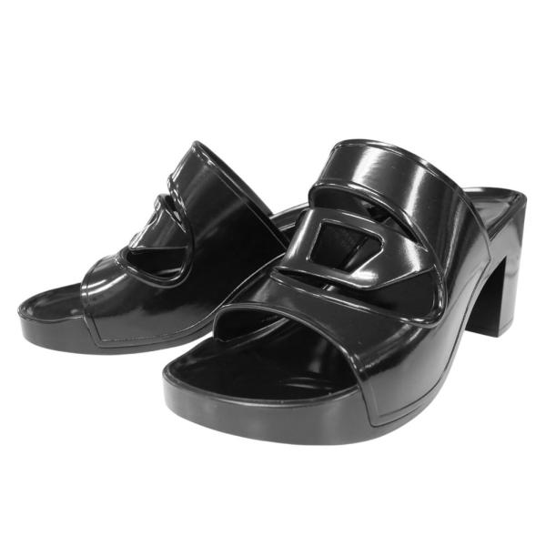 DIESEL ディーゼル レディースチャンキーヒールサンダル Y03536