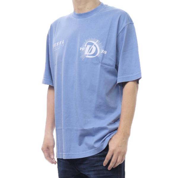 DIESEL（ディーゼル） メンズ クルーネック Tシャツ A22505 0WICU / T