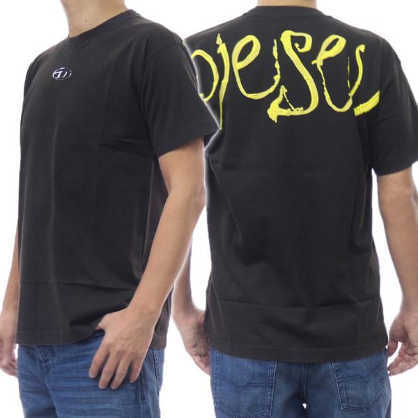 DIESEL（ディーゼル） メンズクルーネックTシャツ A20957 0QMBX / T