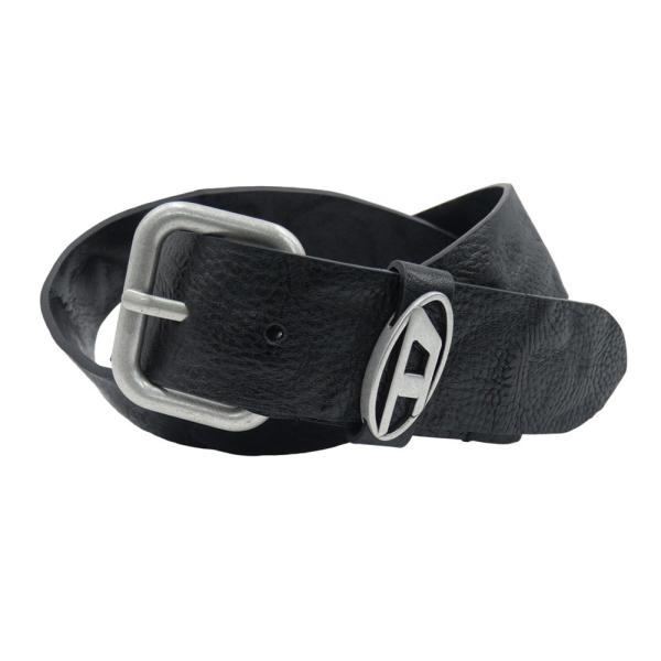 DIESEL（ディーゼル） メンズレザーベルト X10314 PS681 / B-1DR OVAL