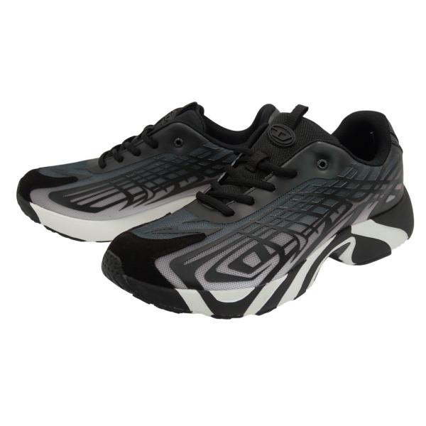 DIESEL ディーゼル メンズ ローカット スニーカー Y03738 P7473 / S-D-VITS 500 LOW ブラック ストリート モード
