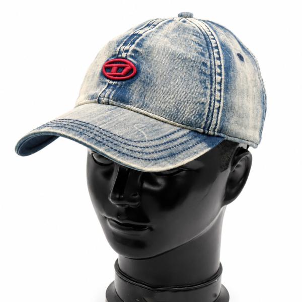 (新品未使用,ショッパー付き) DIESEL ディーゼル デニム キャップ 帽子 DIESEL（ディーゼル） メンズ レディース デニム キャップ A15101