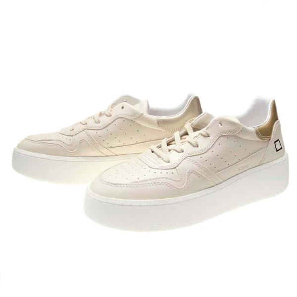 旧作お買い得セール！ D.A.T.E. デイト スニーカー レディース シューズ 靴 ローカット W381-ST-PW / STEP POWDER ベージュ D.A.T.E. デイト レディースローカットスニーカー W381-ST-PW / STEP