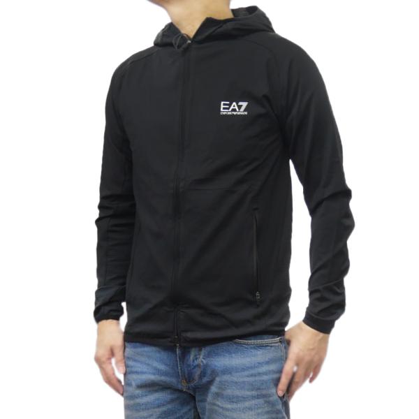EMPORIO ARMANI フード付きジャケット ブラック undefined