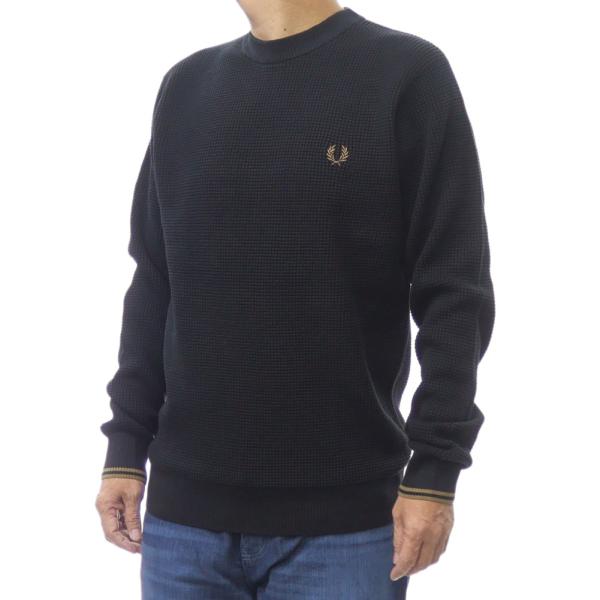 【希少、レア】MUVEIL×Fred Perry ニットセーター【２点セット】 楽天市場】FRED PERRY/フレッドペリー WAFFLE STITCH HALF ZIP JUMPER