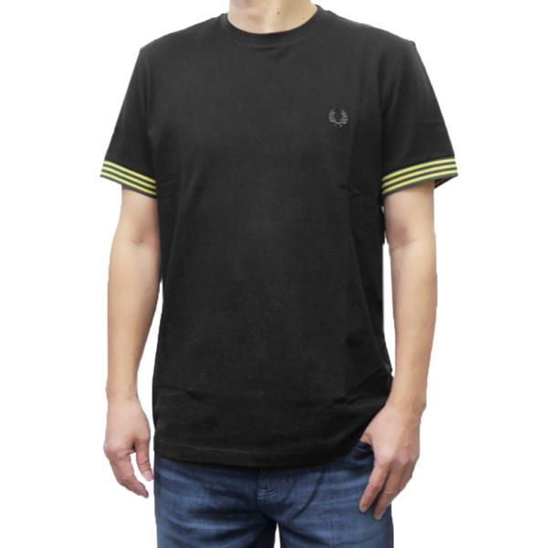 FRED PERRY フレッドペリー メンズクルーネックTシャツ M7707