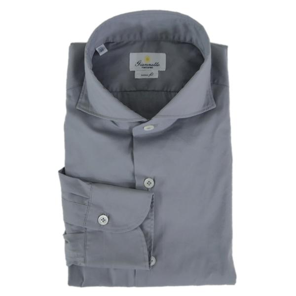 GIANNETTO ジャンネット メンズカッタウェイシャツ AC999