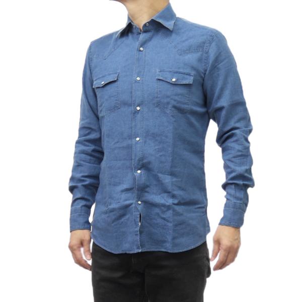 GIANNETTOジャンネット　カッタウェイシャツ　SLIM FIT❶ GIANNETTO ジャンネット メンズカッタウェイシャツ 51369