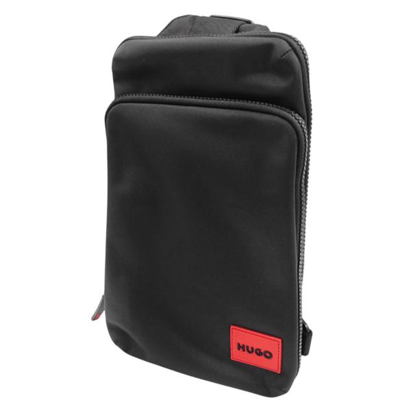2025 秋冬新作！ HUGO・HUGO BOSS ヒューゴボス バッグ メンズ ワンショルダーバッグ 50547772 10273895 / Ethon 3.0 Monostrap ブラック HUGO BOSS（ヒューゴ・ボス） HUGO・HUGO BOSS メンズワンショルダー