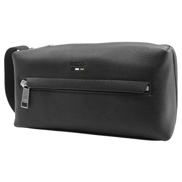 HUGO BOSS ヒューゴボス メンズセカンドバッグ 50537003 10263216 / Ray_Washbag N ブラック 2026春夏新作