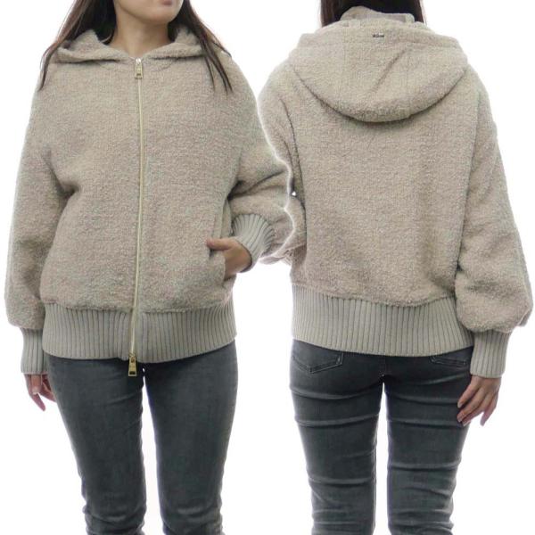 旧作お買い得セール！ HERNO ヘルノ ブルゾン レディース GI00009DR 33338R ベージュ tre-style_hr22fw611