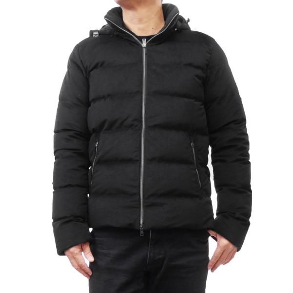 HERNO ヘルノ メンズダウンブルゾン PI001199U 12651 ブラック : TRE 