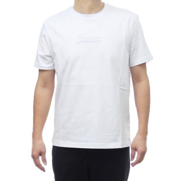 Tシャツ・カットソー HERNO SS25 MAN SHIRT (JPL00116U 52005 9200) HERNO ヘルノ メンズクルーネックTシャツ JG000239U 52000