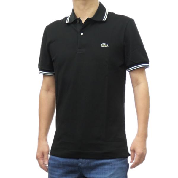 LACOSTE ラコステ メンズポロシャツ PH9875 ブラック : TRE