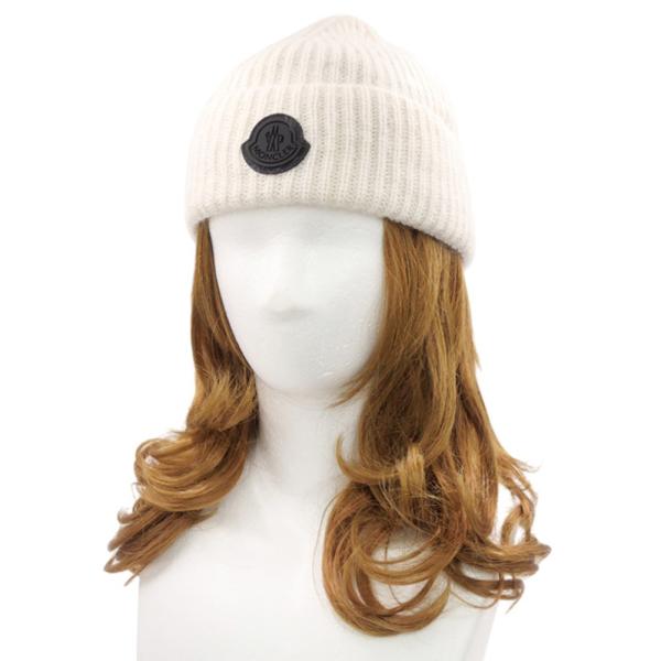 MONCLER ベージュ ニット帽 MONCLER（モンクレール） ニットキャップ レディース アウター ニット