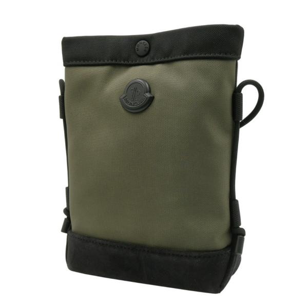 【定番】モンクレール ナイロン×レザー phone case ショルダーポーチ 楽天市場】モンクレール MONCLER フォンショルダー ミニ ショルダー