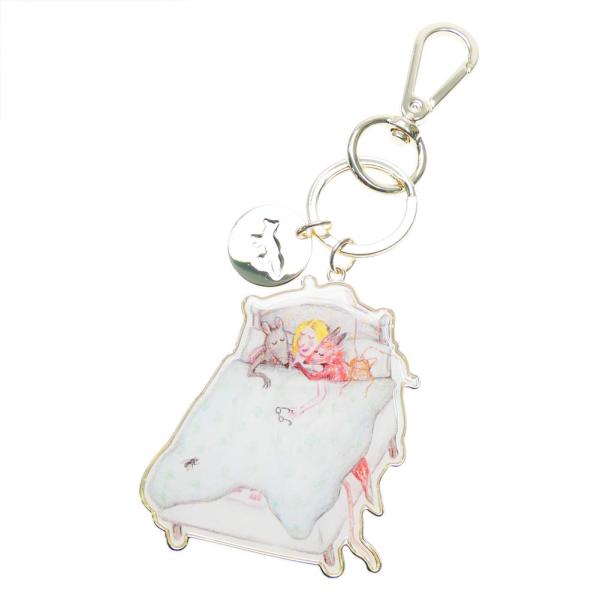 メゾンキツネ　キーリング MAISON KITSUNE メゾンキツネ キーリング BOLD FOX HEAD KEYRING