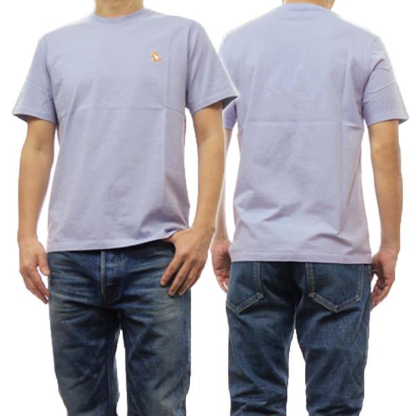 MAISON KITSUNE クルーネックTシャツ lw00113kj0008 MAISON KITSUNE メゾンキツネ クルーネックTシャツ DRESSED FOX