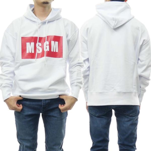 MSGM（エムエスジーエム） メンズプルオーバーパーカー 3140MM525