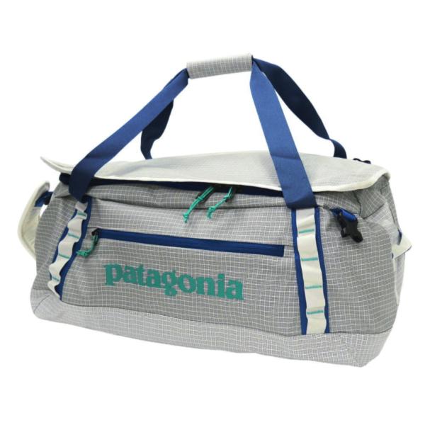 PATAGONIA パタゴニア ダッフルバッグ 49343 / BLACK HOLE DUFFEL 55L（ブラック ホール ダッフル）BCW ホワイト×ブルー 定番人気商品 収納◎ 旅行