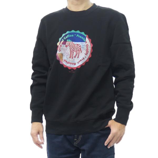PS PAUL SMITH ポールスミス トレーナー メンズ M2R 668U TP5404 ブラック Paul Smith（ポール・スミス） PS PAUL SMITH メンズトレーナー M2R