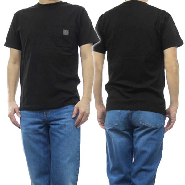 STONE ISLAND ストーンアイランド メンズクルーネックTシャツ 21957