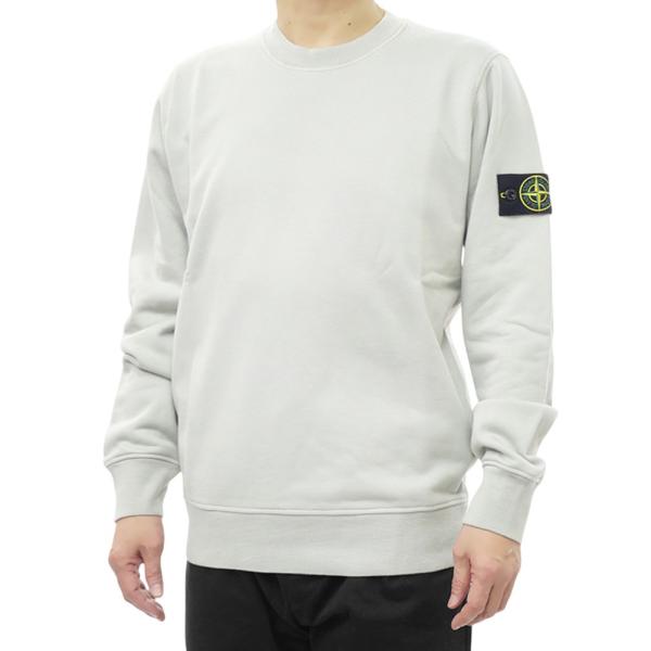 STONE ISLAND ストーンアイランド メンズ スウェット 6100060 S0051 ロゴ トレーナー プルオーバー ガーメントダイ グレー