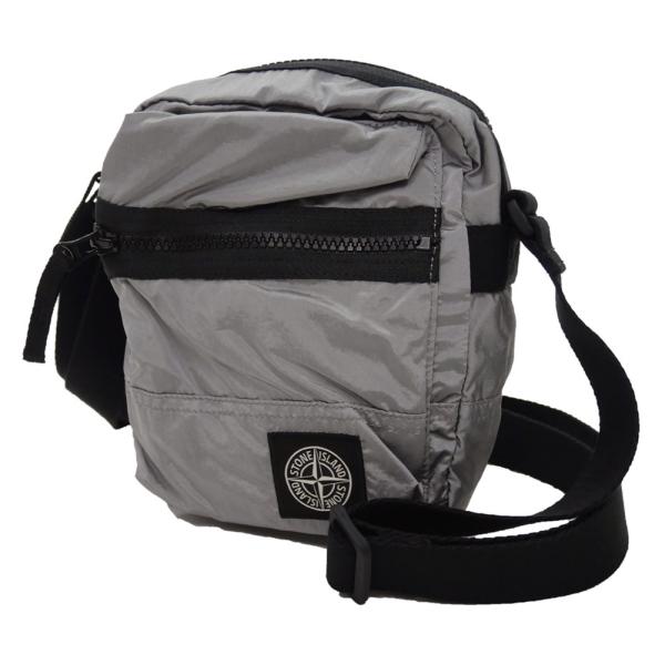 STONE ISLAND ストーンアイランド メンズショルダーバッグ 9200015 グレー