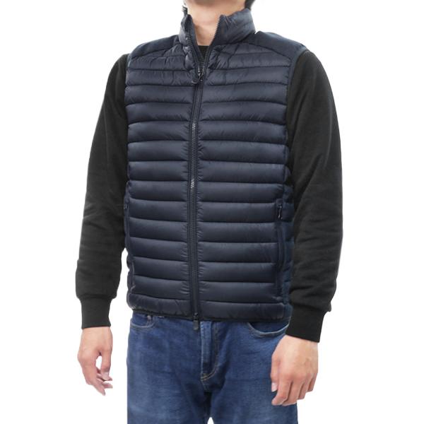 SAVE THE DUCK セーブザダック メンズ中綿ベスト D82456M GIGA21 / CLEON ネイビー