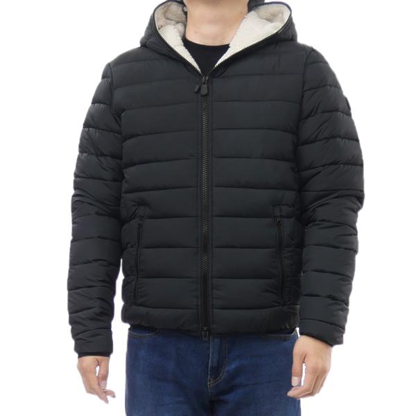 SAVE THE DUCK セーブザダック メンズ中綿ブルゾン D31859M MIRO21 / BERTIE ブラック