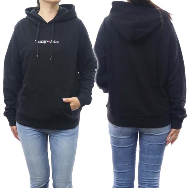  JEANS トミージーンズ レディースプルオーバーパーカー DW15649 ホワイト TOMMY JEANS トミージーンズ レディースプルオーバーパーカー