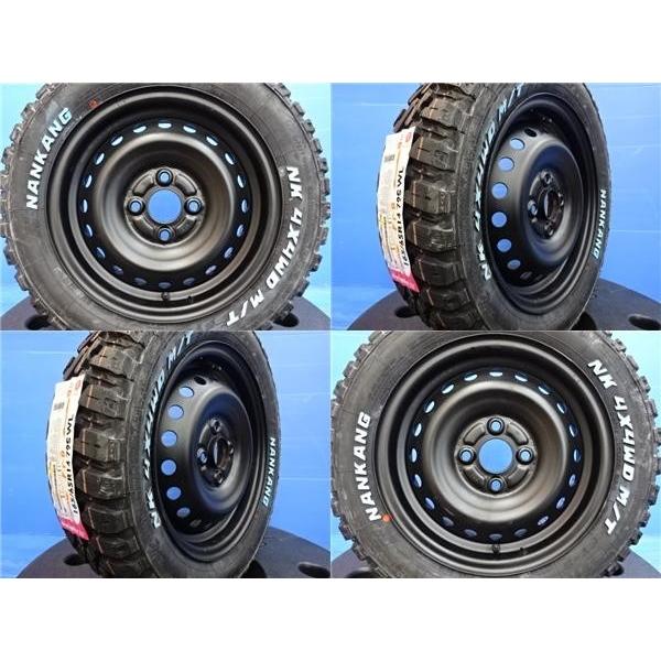 ゴツゴツ タイヤホイール4本セット 中古ホンダ N Box純正スチール 14インチ 新品ナンカン 4x4wd M T Ft 9 165 65r14 19年製 軽自動車チューナーサイズ タイヤショップ トレッド 通販 Paypayモール