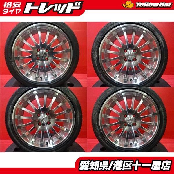夏 タイヤホイール4本セット 中古 Tmw 17インチ 4h100 新品atr Corsa 2233 5 45r17 17年製 コンパクトカーインチアップに タイヤショップ トレッド 通販 Paypayモール