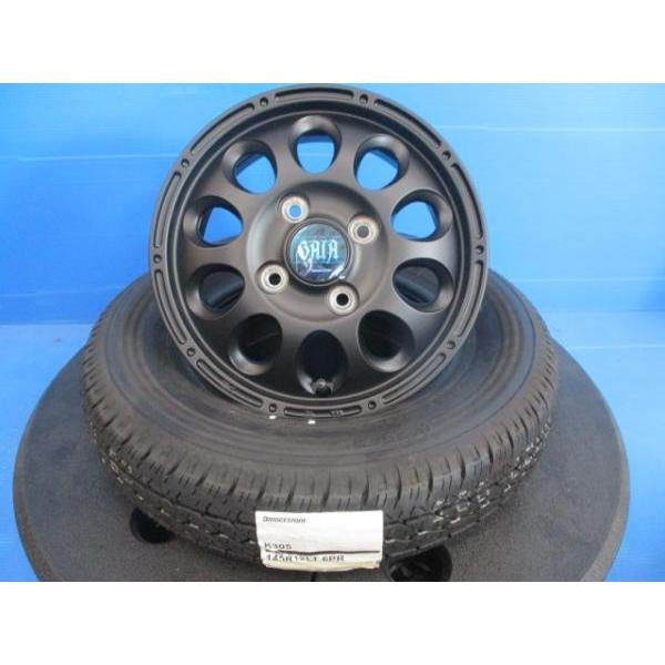 軽トラ 軽バンにおすすめ 19年製造 新品夏タイヤアルミセット Manaray Sport Gaia X 12インチ ブリヂストン K305 145r12 6pr タイヤショップ トレッド 通販 Paypayモール