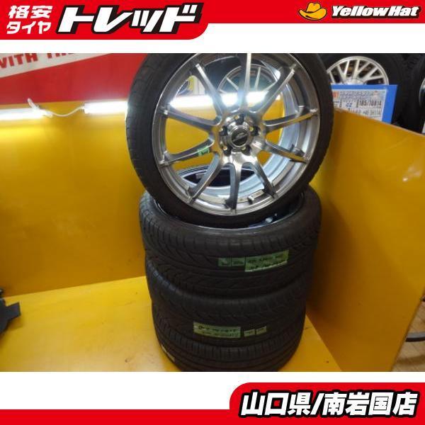 送料無料 大特価 中古 引っ張りタイヤ ホイール 215/40Ｒ18 89Ｗ